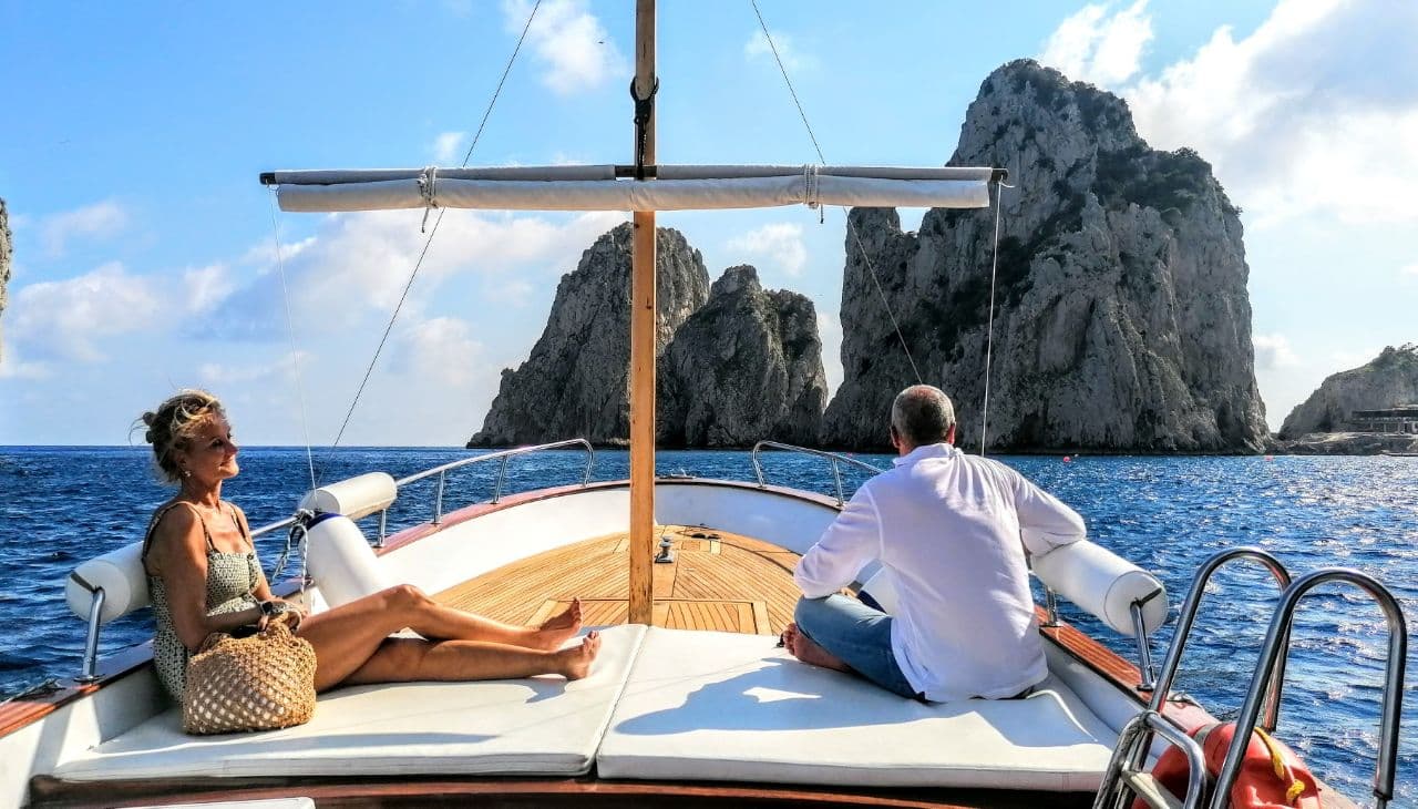 Faraglioni rocks in Capri
